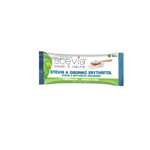 Organic Stevia & Erythritol Granular Stick Pack